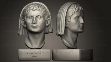 Busts and heads antique and historical (BUSTA_0214) 3D model for CNC machine